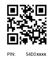 simbol PIN dan Barcode BBM