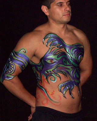 Body Art tattoos are most 