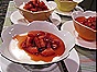 Panna Cotta with Balsamic Strawberries