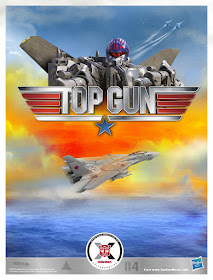Hasbro Transformers x Top Gun Maverick Collab full poster