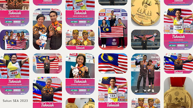 Senarai Pemenang Pingat Untuk Malaysia Di Sukan SEA 2023 Kemboja