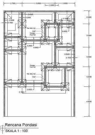 Jasa Desain Gambar Murah Desain Gambar Rencana Balok 