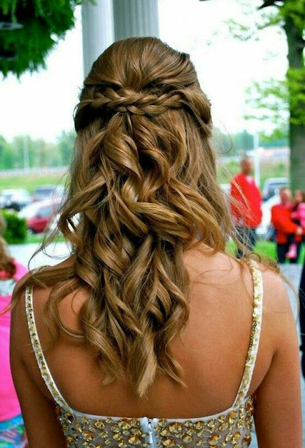 Crown bride hairstyle 