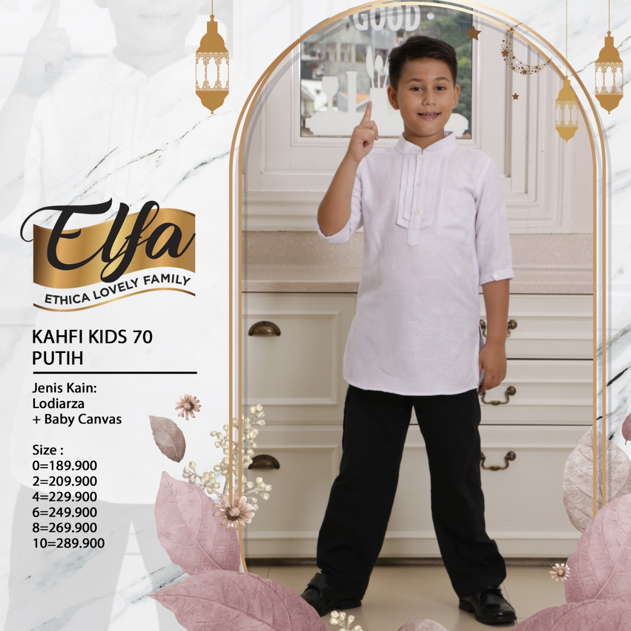 KOLEKSI TERBARU SARIMBIT ETHICA ELFA 119 PUTIH