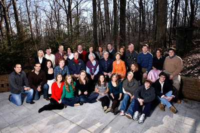 President George W. Bush and family