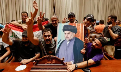 support of cleric Moqtada al-Sadr