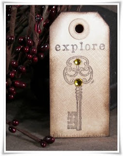 Explore Primitive Hangtag Magnet