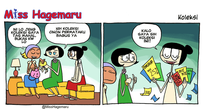 [KOMIK] Emak Kolektor