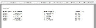 Cara Membuat Laporan Crystal Report Database Access ( .accdb )