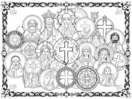 FREEBIE Coloring Pages For All Saints Day : Fun for Kids
