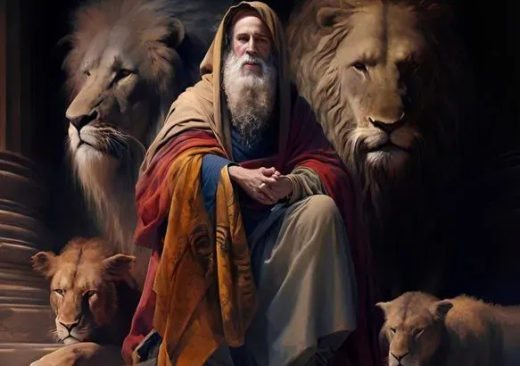 desafios bíblicos: Daniel na cova dos leões
