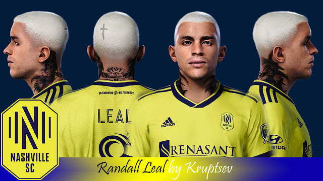 PES 2021 Randall Leal Face
