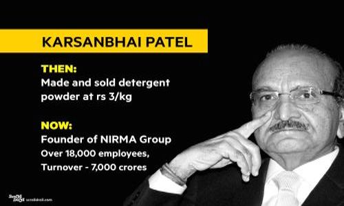 Karsan Bhai Patel: The journey from lab assistant to a billionaire, biography of karsan bhai patel, success story of karsan bhai patel