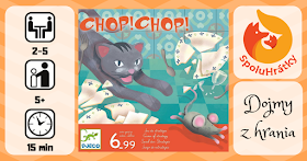 Recenzia hry Chop! Chop! na blogu www.spoluhratky.eu