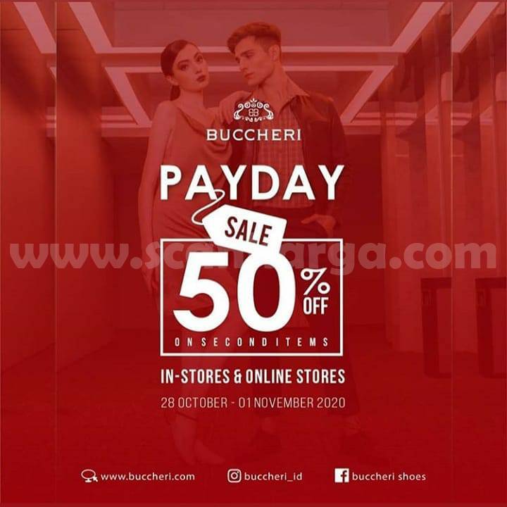 Promo BUCCHERI Payday Sale Disc 50% Off