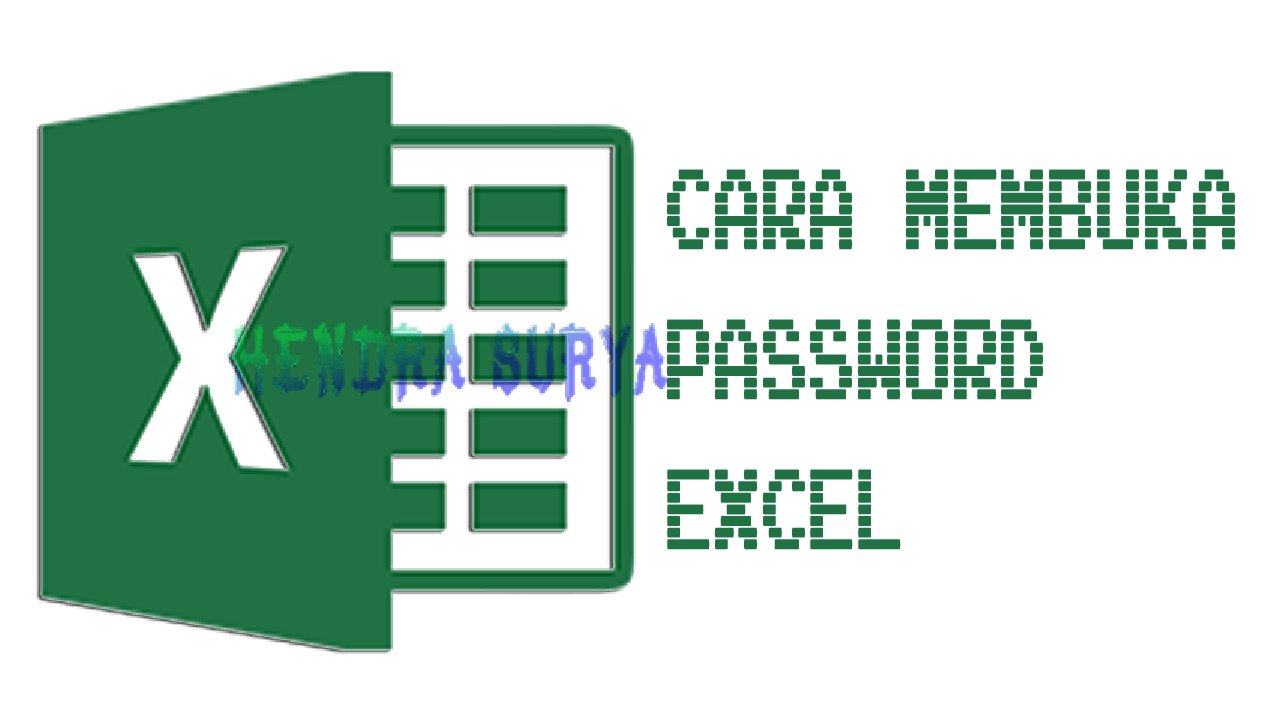 Cara Membuka Password Excel