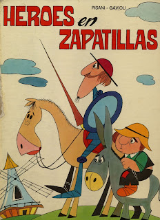 Portada del libro cómic Héroes en Zapatillas