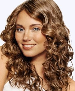 curly hairstyle