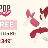 Free Lipstick Sample In India] Popxo Branded 3 Lipsticks Mini Pack FREE