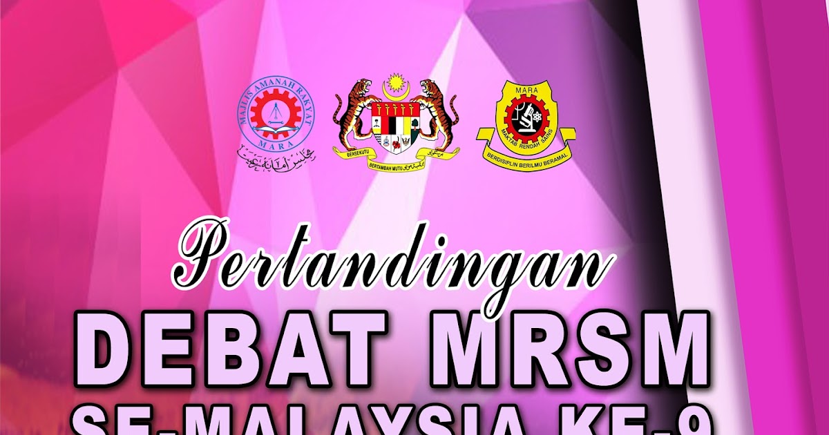 TAG NAMA ~ Pertandingan Debat MRSM Se-Malaysia dan Kuiz 