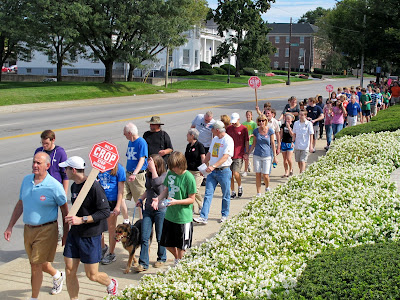 Going down Main Street - Click to enlarge