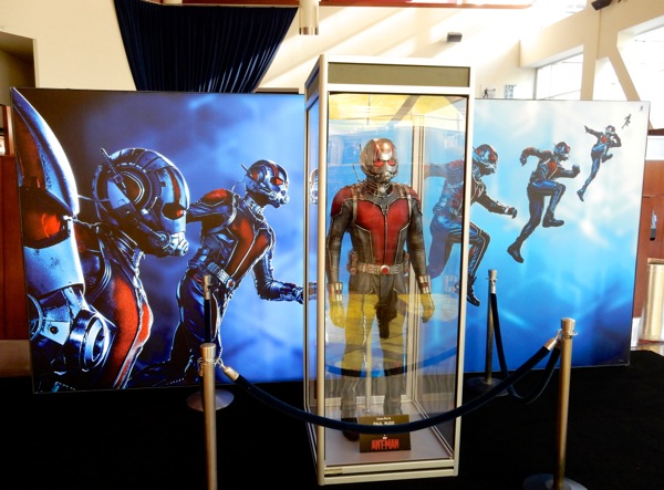 AntMan movie costume display