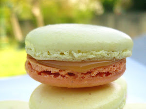 Macarons pommes caramel au beurre salé