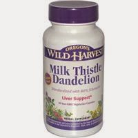 iHerb Coupon Code YUR555 Oregon's Wild Harvest, Milk Thistle Dandelion, 90 Veggie Caps