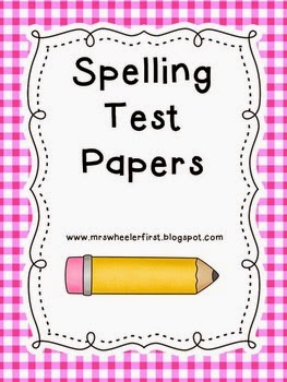 http://www.teacherspayteachers.com/Product/Free-Spelling-Test-Papers-673089