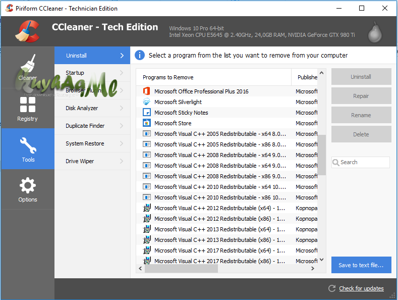 CCleaner 5.45.6611 Full Version | kuyhAa.Me