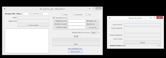 Blogger/Blogspot botu v1.1