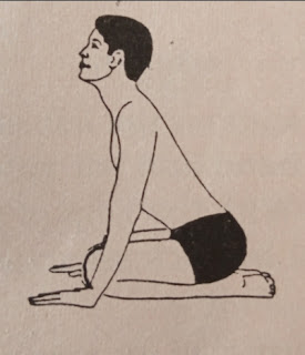 how to do vajrasana