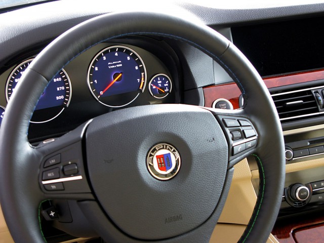 2011 Alpina BMW B5 Bi-Turbo - Rear Angle View
