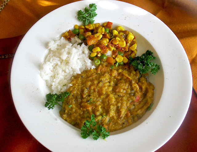 red lentil dal