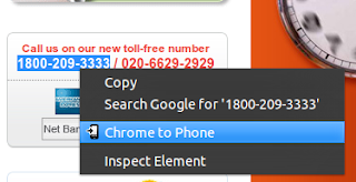 Google Chrome to Phone Extension