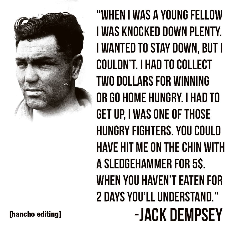Sports Quotes Boxer Jack Dempsey