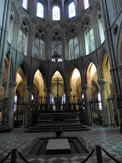 William the Conqueror's tomb in Caen, France