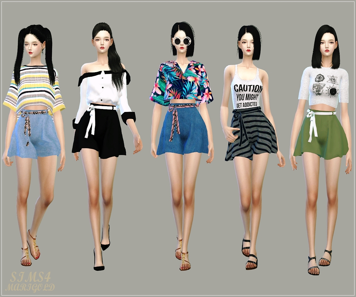 Ropa y accesorios de moda para Sims 4