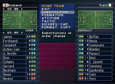 Winning Eleven 6 PS2 WE-UK English Evolution