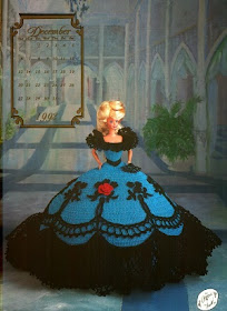 Vestido de Crochê Para Barbie The Cotillion Collection