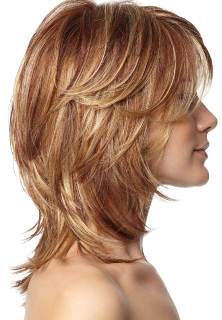 Shaggy Layered Medium Length Hairstyles