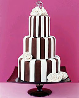 Wedding cakes in brown, part 1