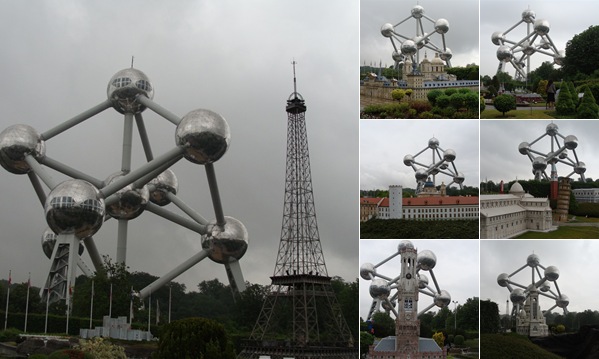 View European Monumets with Atomium