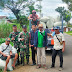 Serap Gabah ke Bulog, Babinsa Koramil Kajen Dampingi Panen Padi 