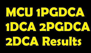 MCU 1PGDCA 1DCA 2PGDCA 2DCA Results