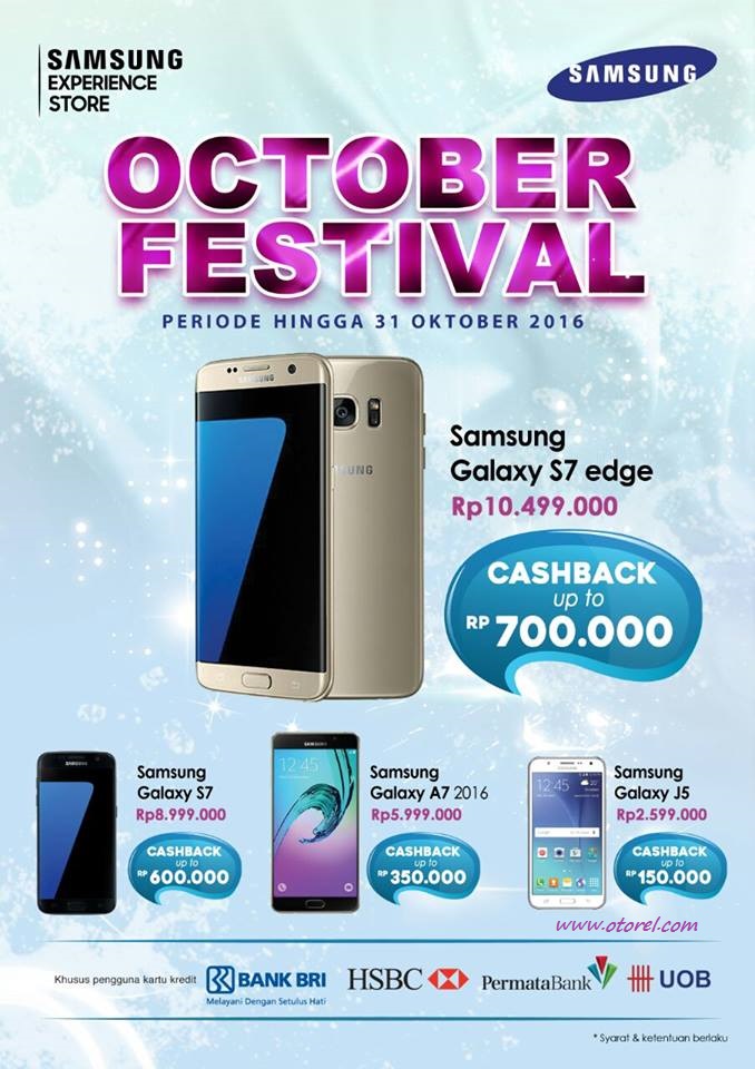 Samsung Experience Store Promo Oktober Festival  Katalog 