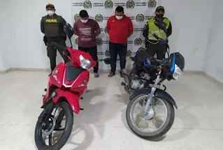 hoyennoticia.com, Detenidos por robarse dos motos en La Jagua de Ibirico