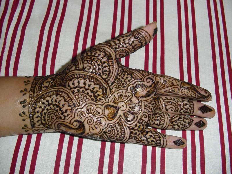 Indian Mehndi Designs Images