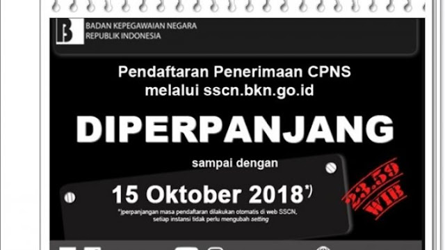 pengumuman-pendaftaran-cpns-di-perpanjang