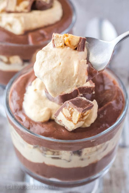 snickers parfaits